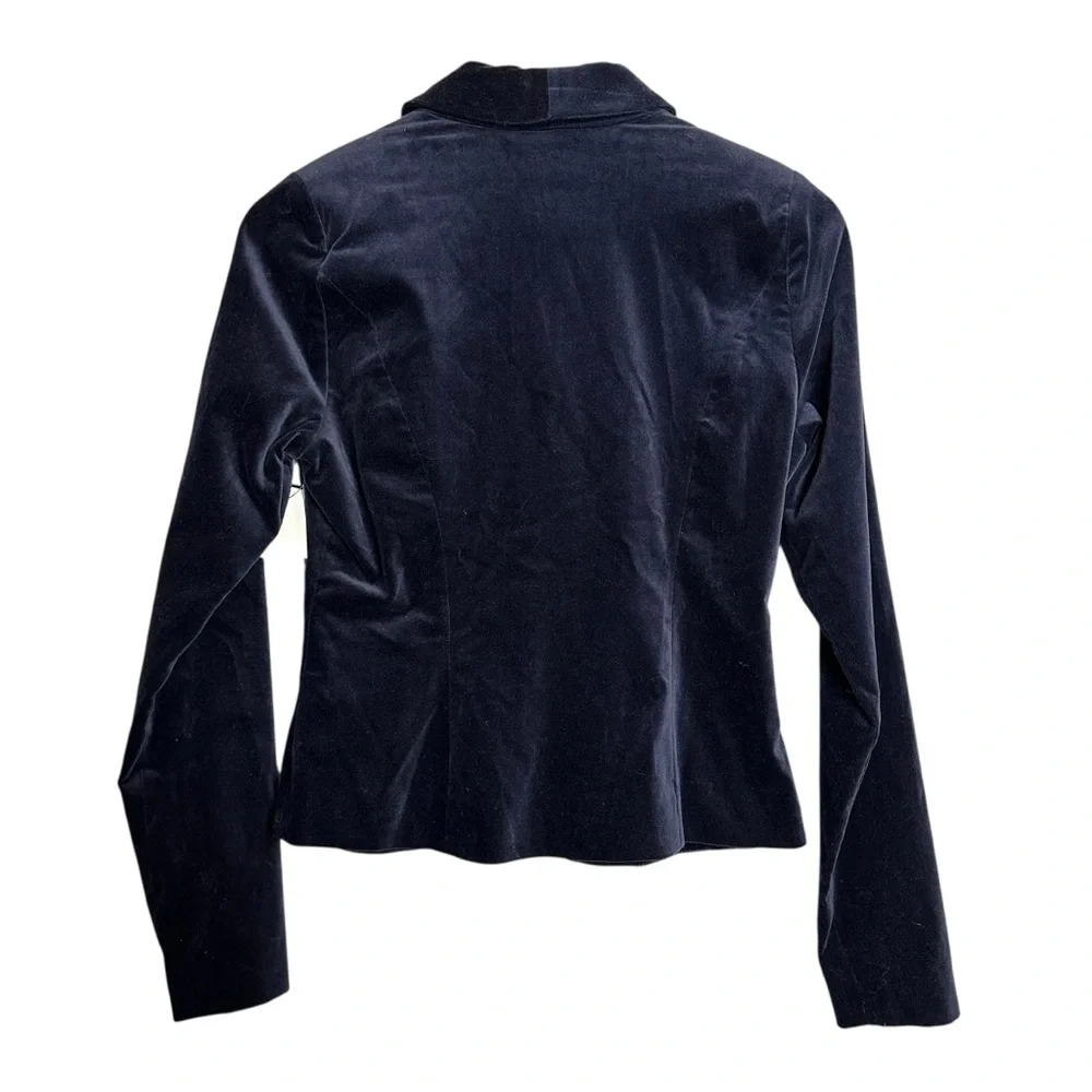 Modcloth Velvet Executive Two Button Blazer Size S NEW - Picture 8 of 10